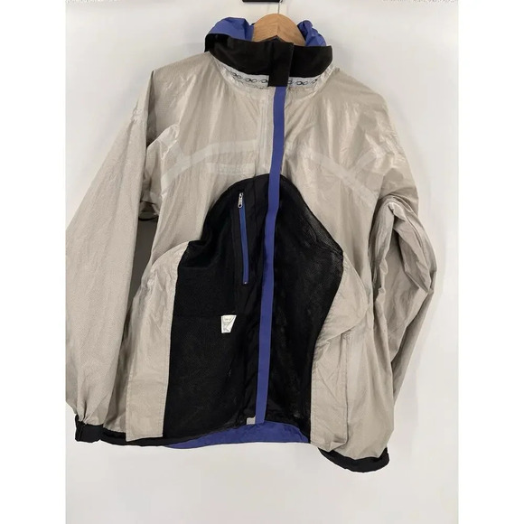 Marmot Rain Jacket Womens XL Purple Precip Lightweight Hooded Zipper Pockets - Picture 14 of 16